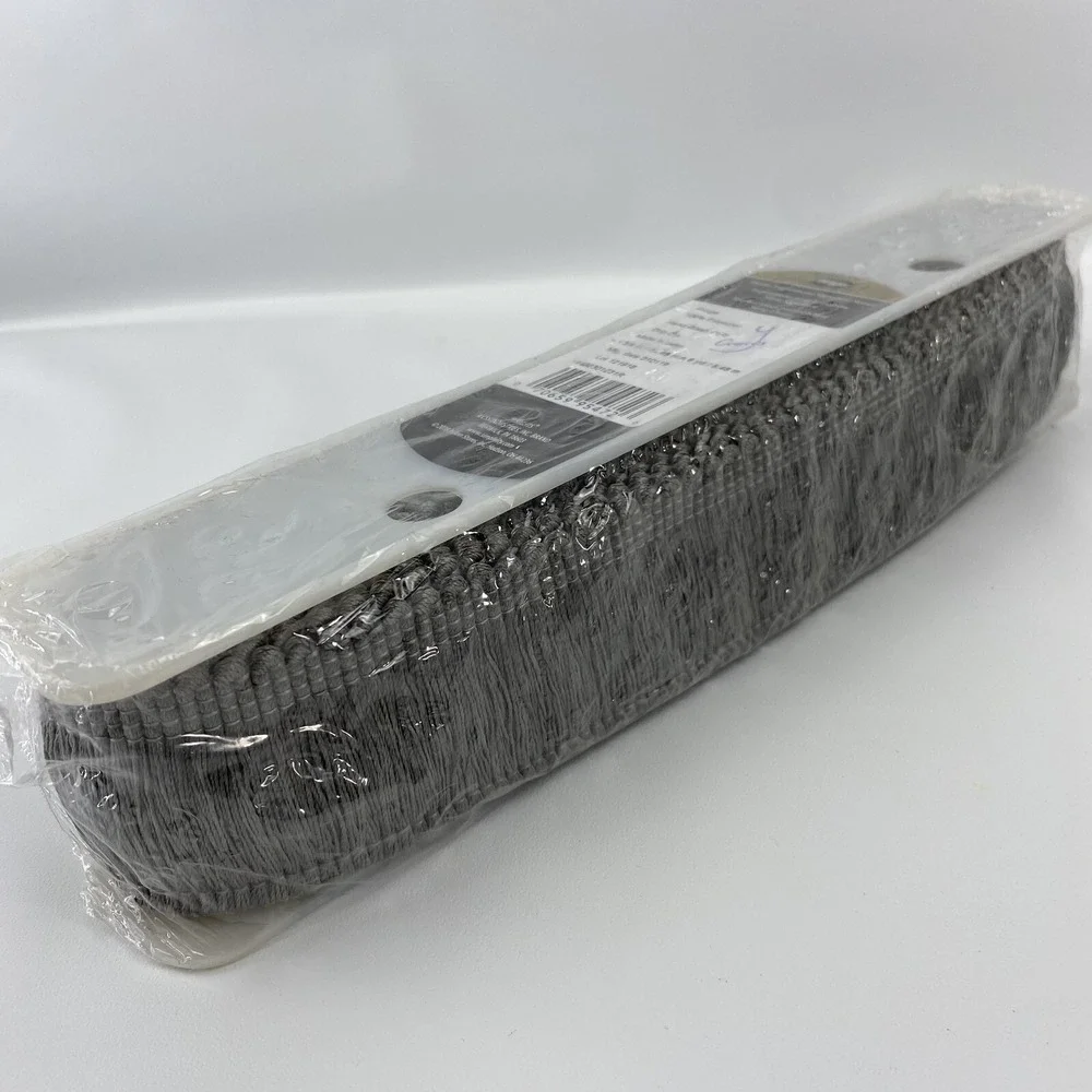 Wrights Fringe Silver 1 3/4in / 44.45mm 6yd / 5.48m
